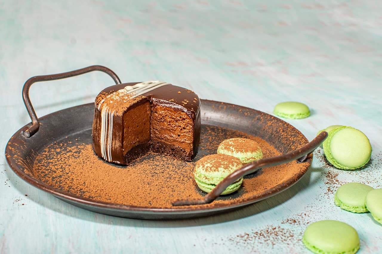 Torta tres texturas Torta tres texturas