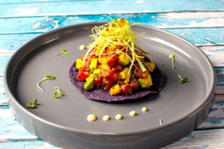 Tartar de atún Tartar de atún