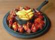 Platter de alitas y costillas